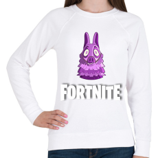 PRINTFASHION Fortnite póló - Női pulóver - Fehér