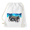 PRINTFASHION Fortnite poster 3 - Sportzsák, Tornazsák - Fehér