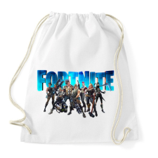 PRINTFASHION Fortnite poster 3 - Sportzsák, Tornazsák - Fehér tornazsák