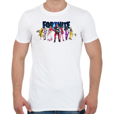 PRINTFASHION Fortnite poster 7  - Férfi póló - Fehér férfi póló