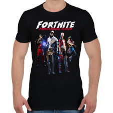 PRINTFASHION FORTNITE PROFI JÁTÉKOS - Férfi póló - Fekete férfi póló