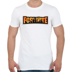 PRINTFASHION Fortnite season8 - Férfi póló - Fehér