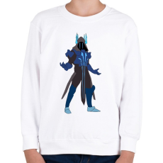 PRINTFASHION Fortnite Skin - Gyerek pulóver - Fehér
