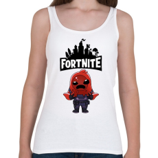 PRINTFASHION Fortnite Sludge - Női atléta - Fehér