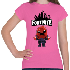 PRINTFASHION Fortnite Sludge - Női póló - Rózsaszín női póló