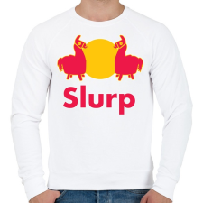 PRINTFASHION FORTNITE - Slurp - Férfi pulóver - Fehér férfi pulóver, kardigán