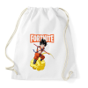 PRINTFASHION Fortnite - Son Goku - Sportzsák, Tornazsák - Fehér