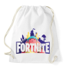 PRINTFASHION Fortnite - Sportzsák, Tornazsák - Fehér