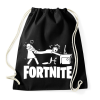 PRINTFASHION Fortnite - Sportzsák, Tornazsák - Fekete