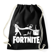 PRINTFASHION Fortnite - Sportzsák, Tornazsák - Fekete tornazsák