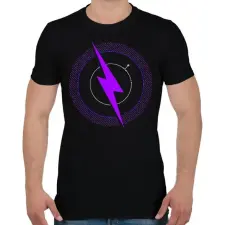 PRINTFASHION FORTNITE - STORM RUN! - Férfi póló - Fekete férfi póló