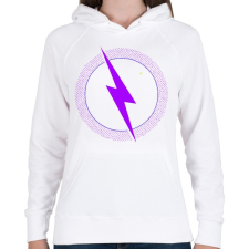 PRINTFASHION FORTNITE - STORM RUN! - Női kapucnis pulóver - Fehér női pulóver, kardigán