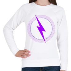 PRINTFASHION FORTNITE - STORM RUN! - Női pulóver - Fehér