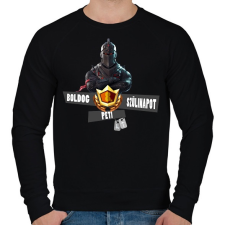 PRINTFASHION Fortnite születésnap - Férfi pulóver - Fekete férfi pulóver, kardigán