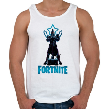 PRINTFASHION Fortnite: Ultima Knight - Férfi atléta - Fehér atléta, trikó