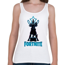 PRINTFASHION Fortnite: Ultima Knight - Női atléta - Fehér női trikó