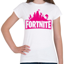 PRINTFASHION Fortnite valentin - Női póló - Fehér női póló