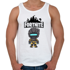 PRINTFASHION Fortnite Zenith Max - Férfi atléta - Fehér