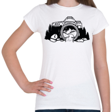 PRINTFASHION Fotózás - Női póló - Fehér női póló