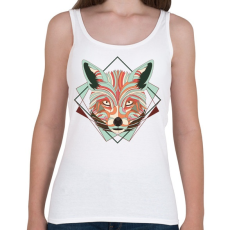 PRINTFASHION Fox art - Női atléta - Fehér