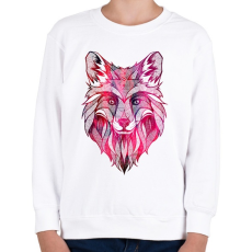 PRINTFASHION fox - Gyerek pulóver - Fehér