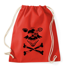 PRINTFASHION Foxy logó - Sportzsák, Tornazsák - Piros tornazsák