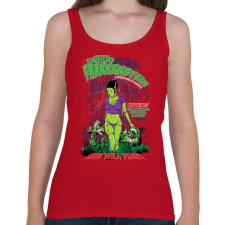 PRINTFASHION Frankenstein menyasszonya - Női atléta - Cseresznyepiros női trikó
