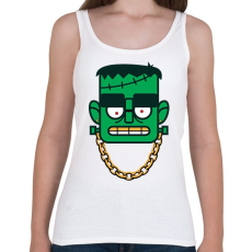 PRINTFASHION Frankenstein - Női atléta - Fehér