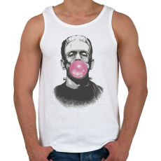 PRINTFASHION Frankie - Férfi atléta - Fehér