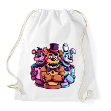 PRINTFASHION Freddy Fazbear and friends - Sportzsák, Tornazsák - Fehér tornazsák