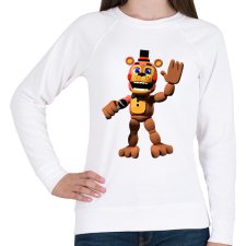 PRINTFASHION Freddy - Fazbear & Friends FNAF - Női pulóver - Fehér női pulóver, kardigán