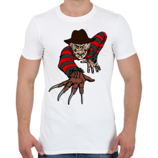 PRINTFASHION freddy - Férfi póló - Fehér