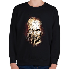 PRINTFASHION Freddy Krueger 3 - Gyerek pulóver - Fekete gyerek pulóver, kardigán