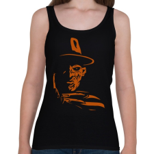 PRINTFASHION Freddy Krueger 4 - Női atléta - Fekete női trikó