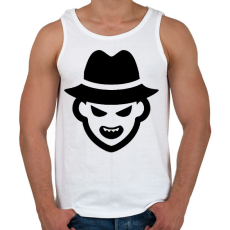 PRINTFASHION Freddy_Krueger_ - Férfi atléta - Fehér