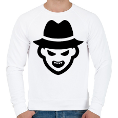PRINTFASHION Freddy_Krueger_ - Férfi pulóver - Fehér