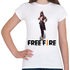 PRINTFASHION free fire clu - Női póló - Fehér