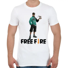 PRINTFASHION Free fire ryden - Férfi póló - Fehér férfi póló
