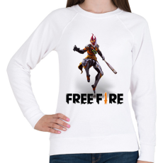 PRINTFASHION free fire wukong - Női pulóver - Fehér