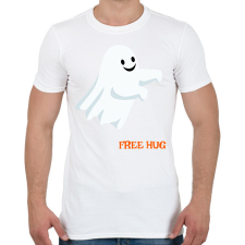 PRINTFASHION Free hug... - Férfi póló - Fehér férfi póló