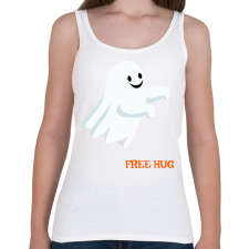 PRINTFASHION Free hug... - Női atléta - Fehér női trikó