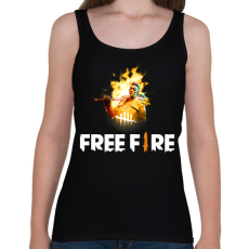 PRINTFASHION freefire1 - Női atléta - Fekete