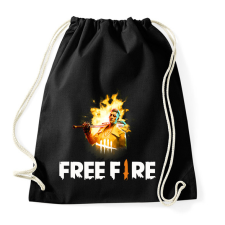 PRINTFASHION freefire1 - Sportzsák, Tornazsák - Fekete tornazsák