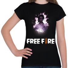 PRINTFASHION freefire3 - Női póló - Fekete női póló