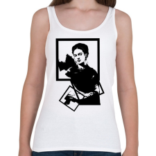 PRINTFASHION frida - Női atléta - Fehér női trikó
