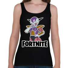 PRINTFASHION Frieza - fortnite - Női atléta - Fekete női trikó