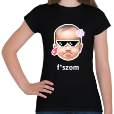 PRINTFASHION fszom 2 - Női póló - Fekete női póló