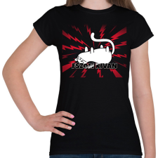 PRINTFASHION FSZOM KIVAN - Női póló - Fekete női póló