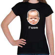 PRINTFASHION fszom - Női póló - Fekete női póló