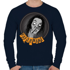 PRINTFASHION fuckofffiftynine-01.png - Férfi pulóver - Sötétkék férfi pulóver, kardigán